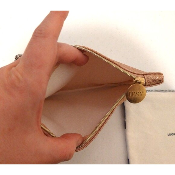 IPSY 2 MAKEUP COSMETIC BAGS 7X5 FLORAL STYLISH FASHION UNIQUE GLAM TRAVEL CHIC - Picture 4 of 7